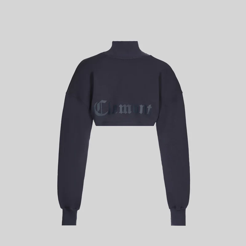 Palace Cropped Sweter Blue